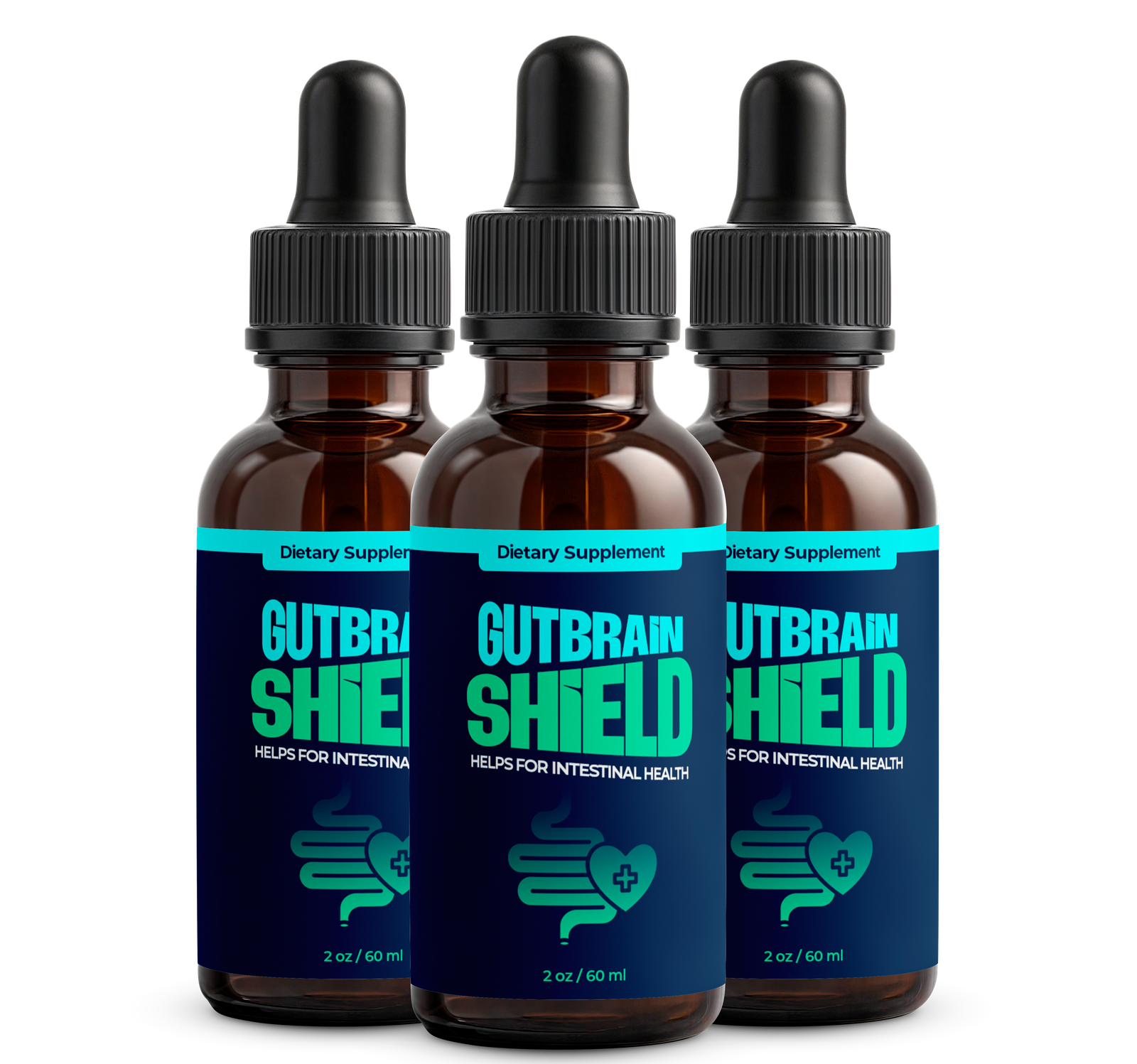 3 Bottles of Gut Brain Shield